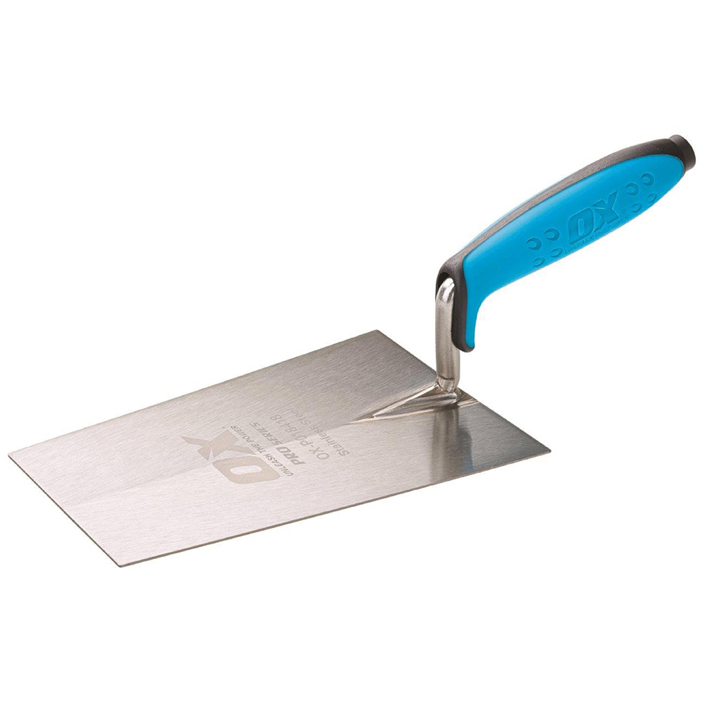 OX 7" Pro Bucket Trowel Stainless Steel