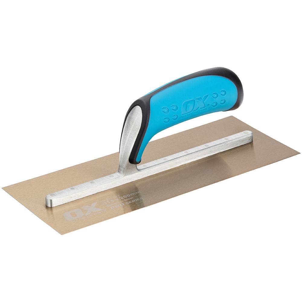 OX 114 x 280mm Pro Plasterers Trowel Stainless Steel