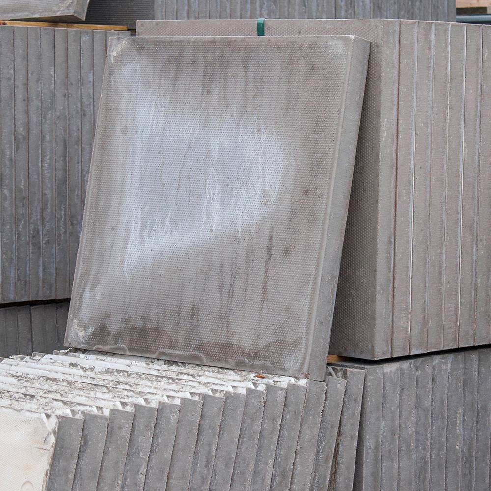 600 x 600 x 50mm Standard Duty Flag Grey