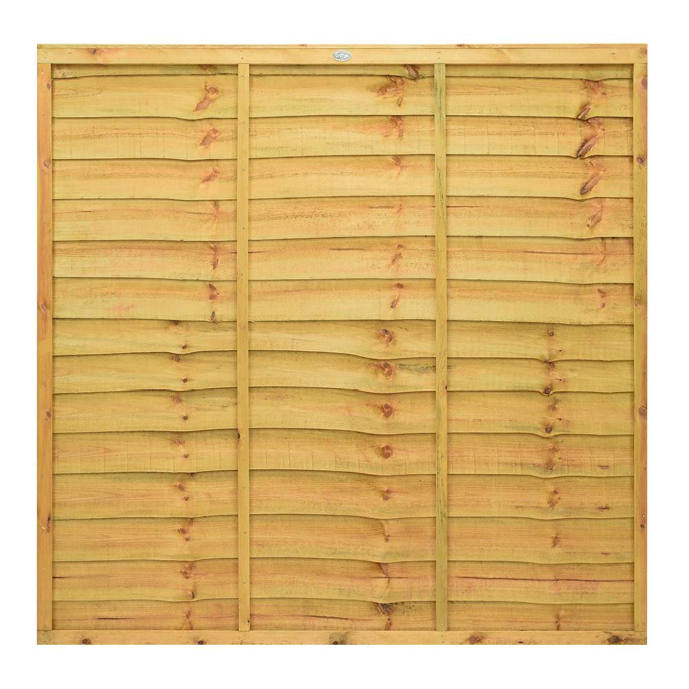 Grange 1.83 x 0.9m Superior Lap Panel Pressure Treated Golden Brown
